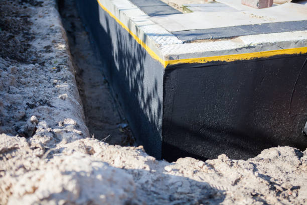 Professional Wet Basement Repair technician working in Rodney, MI